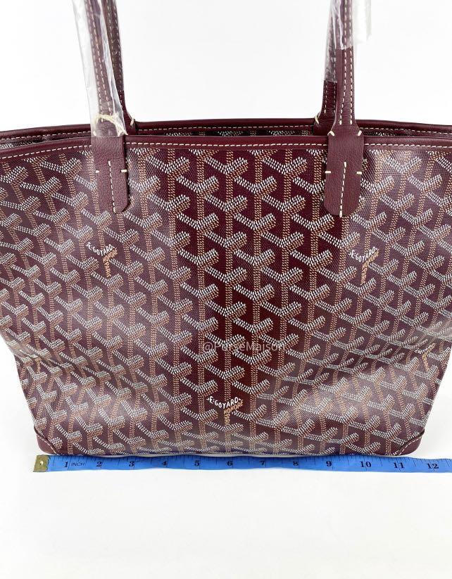 Goyard Artois Tote PM Bordeaux