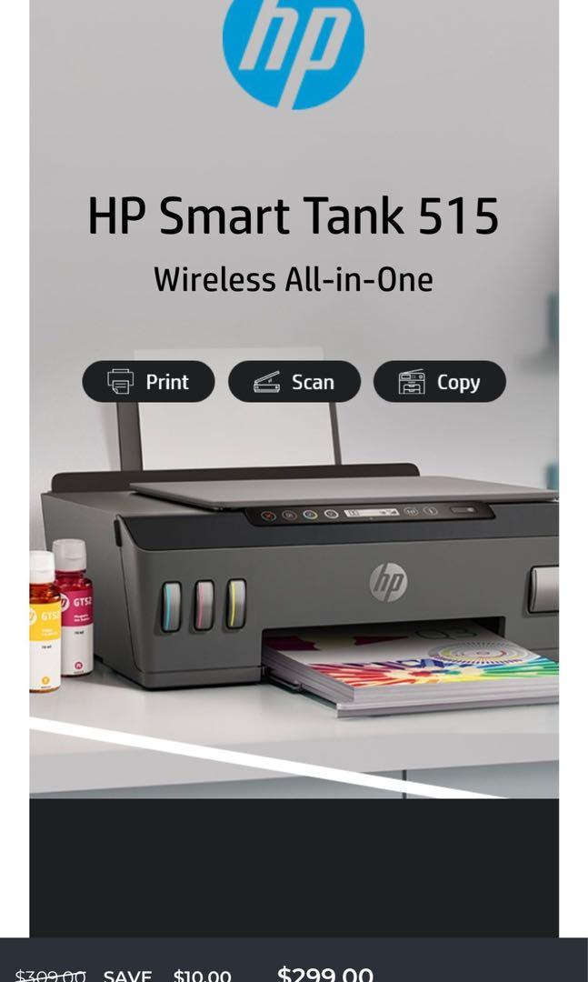 BRAND NEW PRINTER HP Smart Tank, Computers \u0026 Tech, Printers, Scanners \u0026  Copiers on Carousell