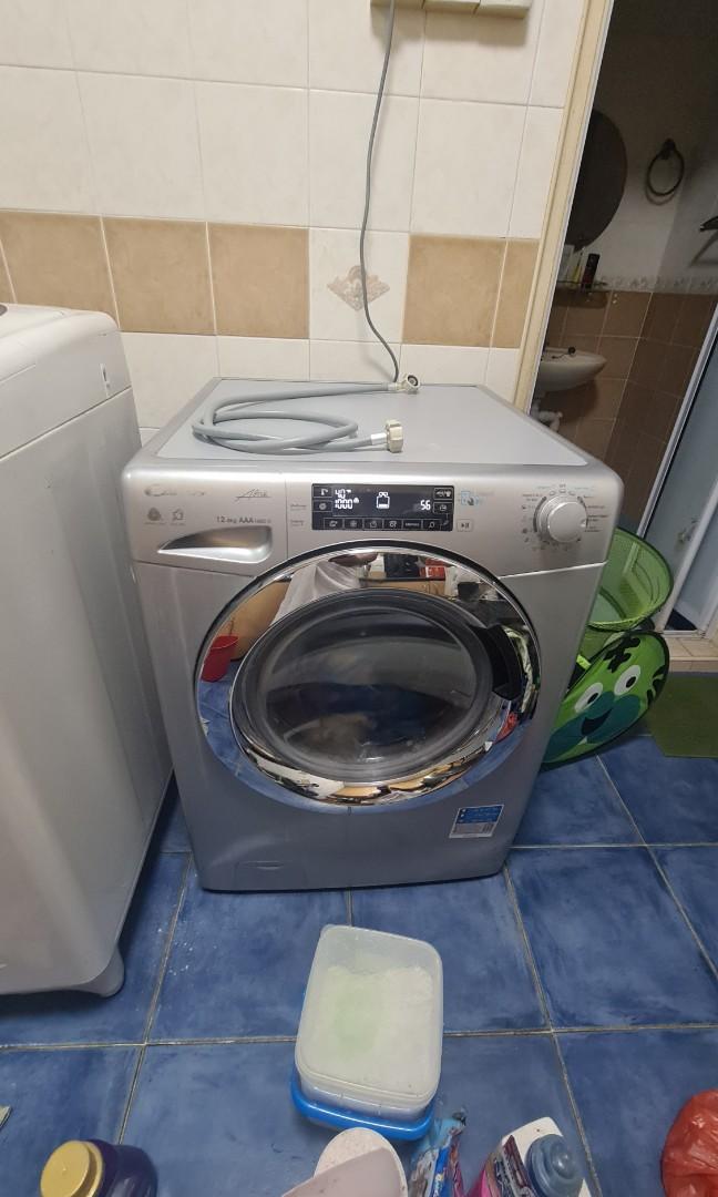 Candy washing machine washer&dryer 12kg/8kg, TV & Home Appliances