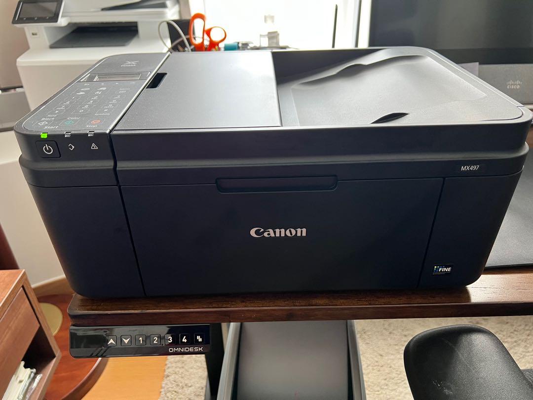 Canon Pixma MX490 All-In-One InkJet Printer - Black for sale
