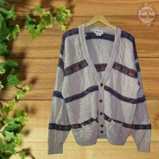 ❤️Cardigan premium oversize kepang knit cable murahh sayy mix motif