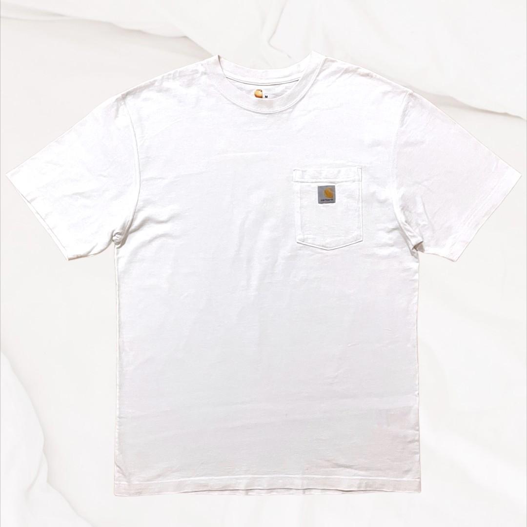 Carhartt K87 Wht White Pocket Tee Original Fit Men s Fashion