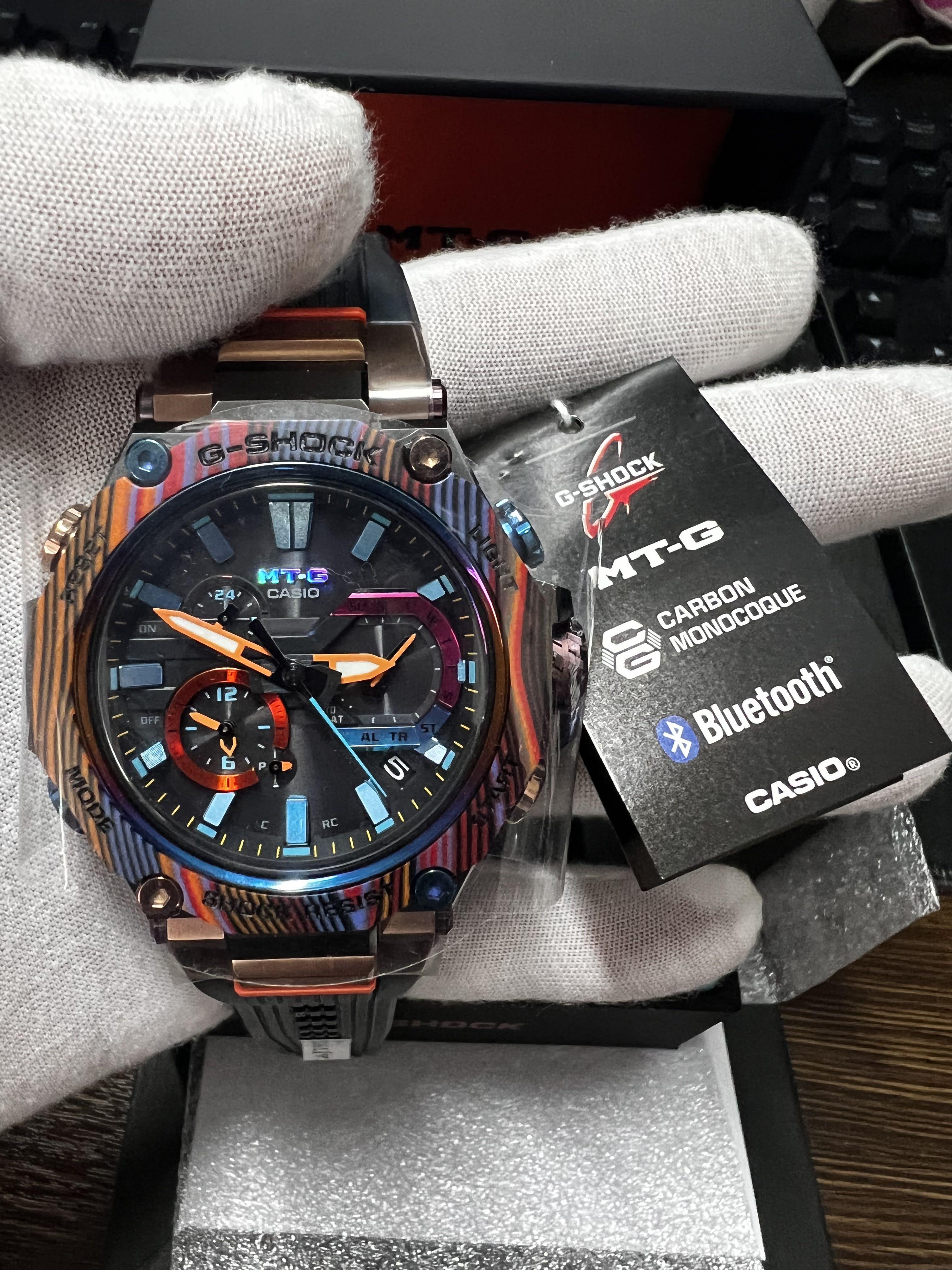 Casio G Shock Mtg B00xmg 1a Rainbow Mountain Men S Fashion Watches Accessories Watches On Carousell