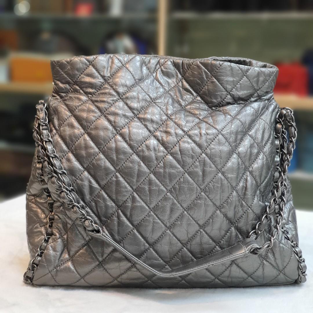Chanel 2022 Small 22 Hobo - Grey Hobos, Handbags - CHA784183
