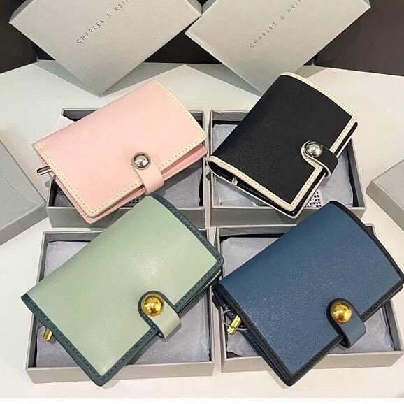 NEW] Charles & Keith Long Wallet, Luxury, Bags & Wallets on Carousell