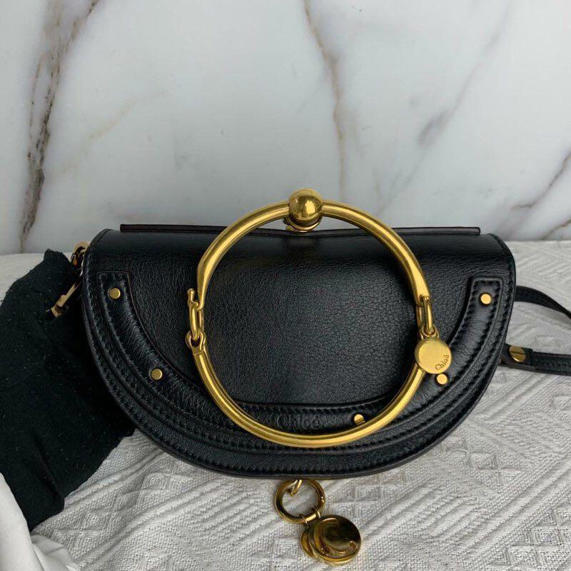 Chloe XL Vanessa Black Leather Handbag Shoulder Bag Cross Body Purse NEW  $2175 | eBay