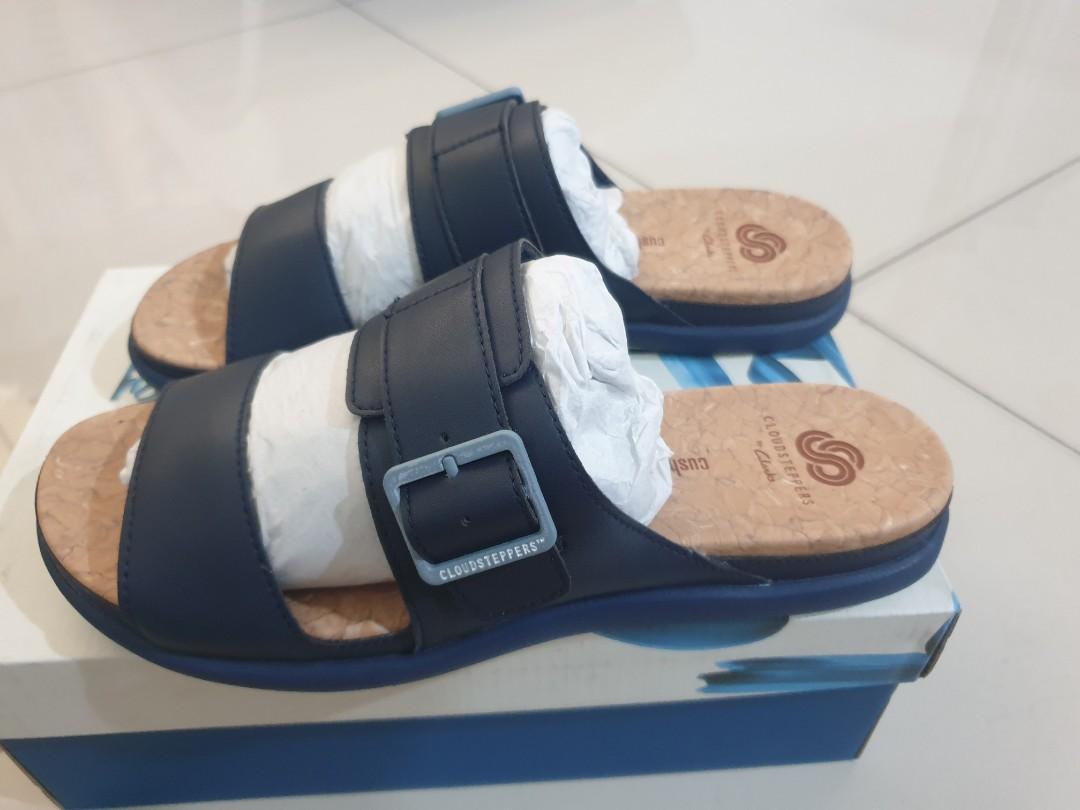 Clarks women step june tide navy Women s Fashion Footwear