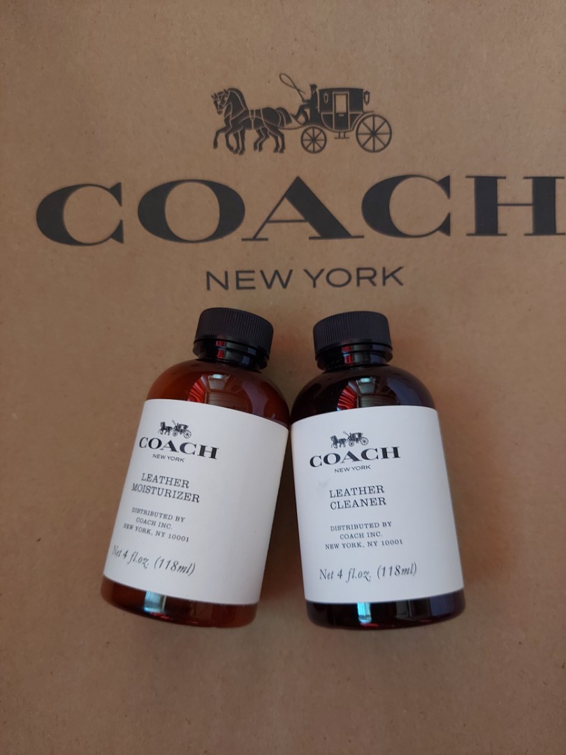 Coach Leather Cleaner and Moisturizer Set (original), Luxury, Bags