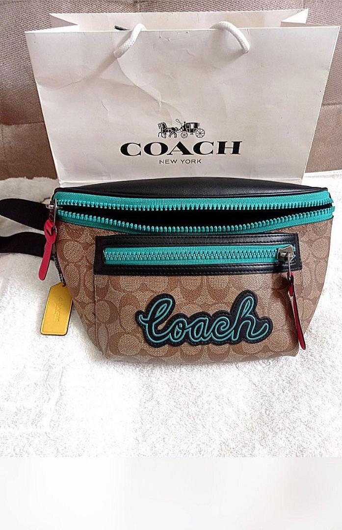 Coach Waist Bag, Barang Mewah, Tas & Dompet di Carousell