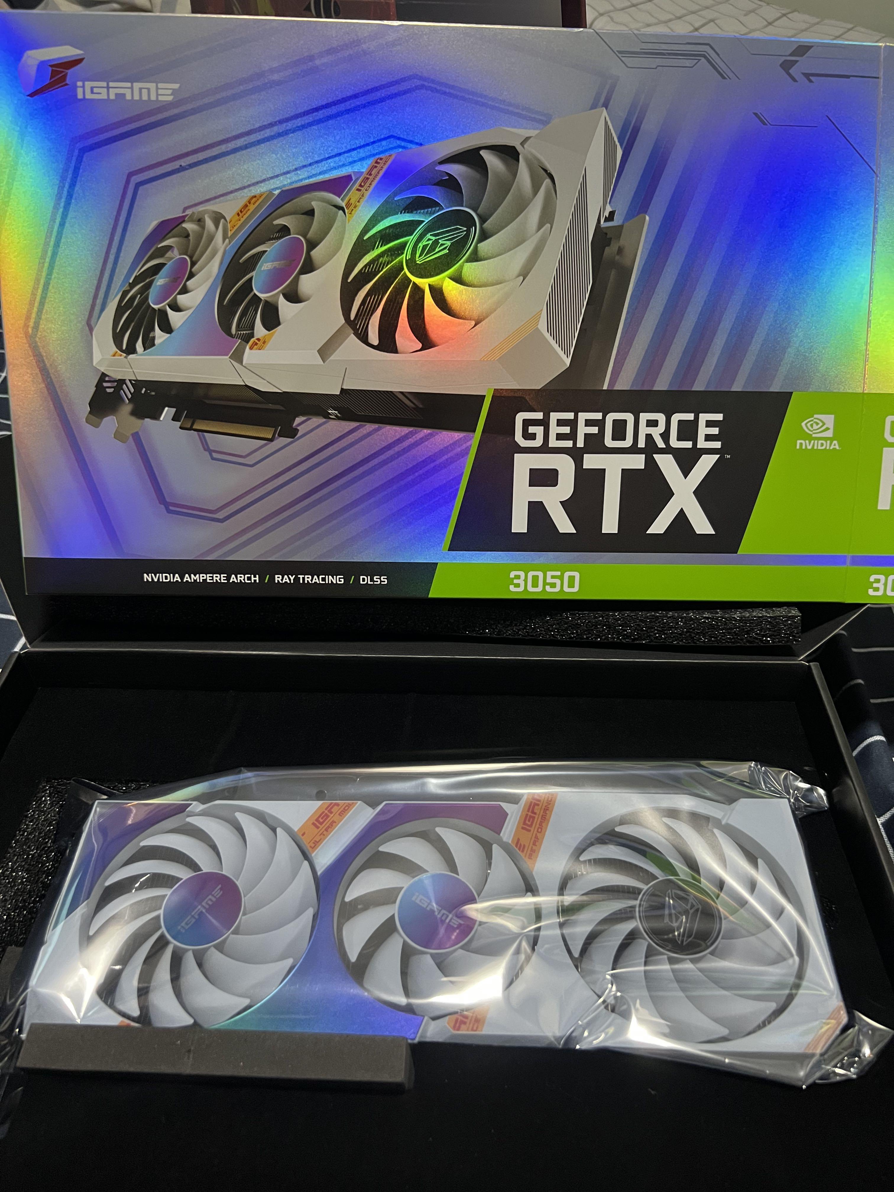 iGame RTX 3050 Ultra W OC 8G COLORFUL Launches GeForce RTX 3050