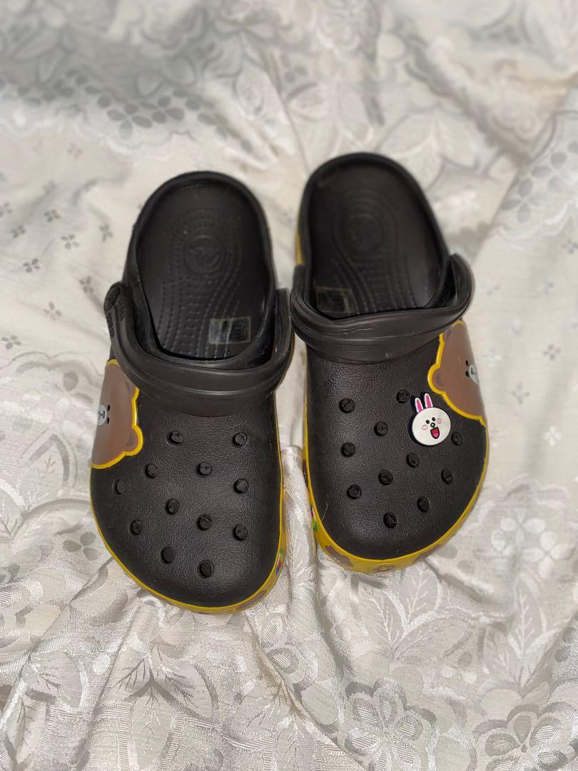 Crocs Karachi Beach Cave Shoes LINE Friends Connie Rabbit Outdoor Male