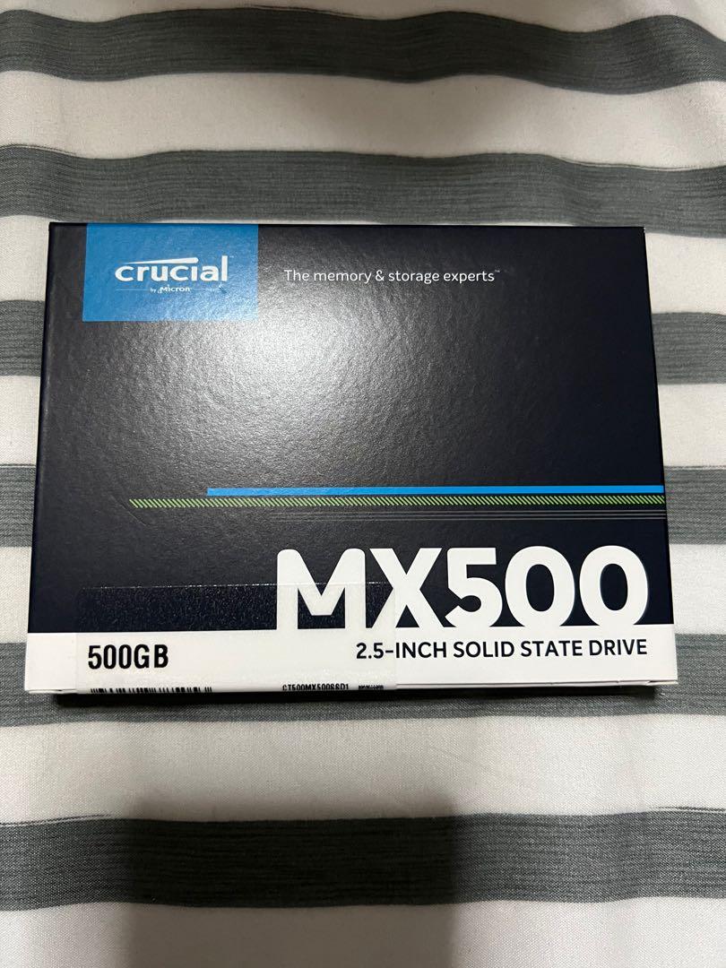 Crucial MX500 500GB 3D NAND SATA 2.5 inch 7mm SSD Computers