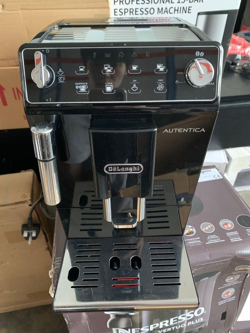 De'Longhi Autentica, Automatic Bean to Cup Coffee Machine, Cappuccino