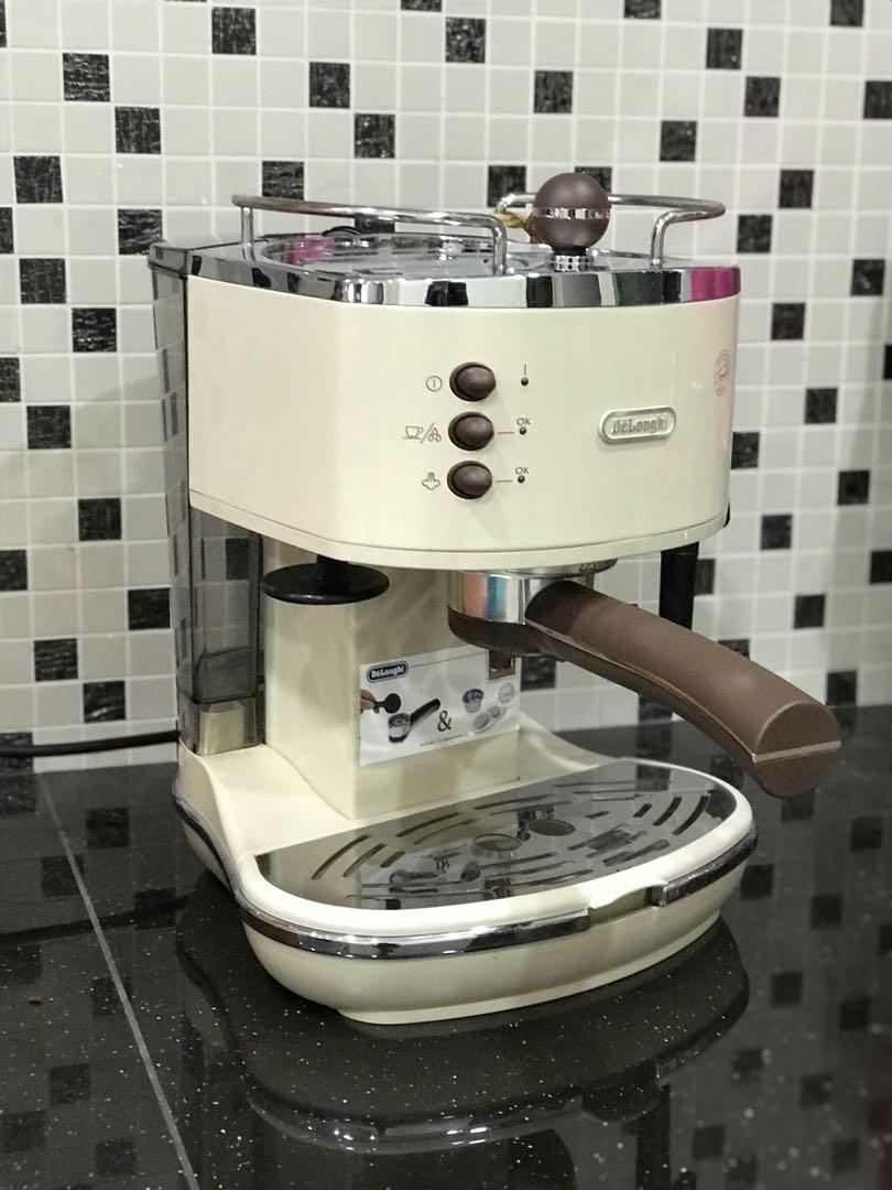Delonghi Icona Vintage Coffee Machine, TV & Home Appliances, Kitchen