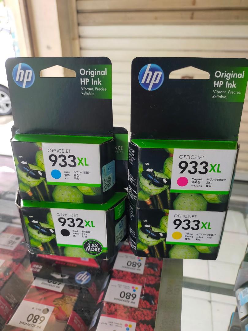 Dibeli tinta hp 933xl dengan harga tinggi siap tampung sebanyak nya,  Elektronik, Komputer, Lainnya di Carousell