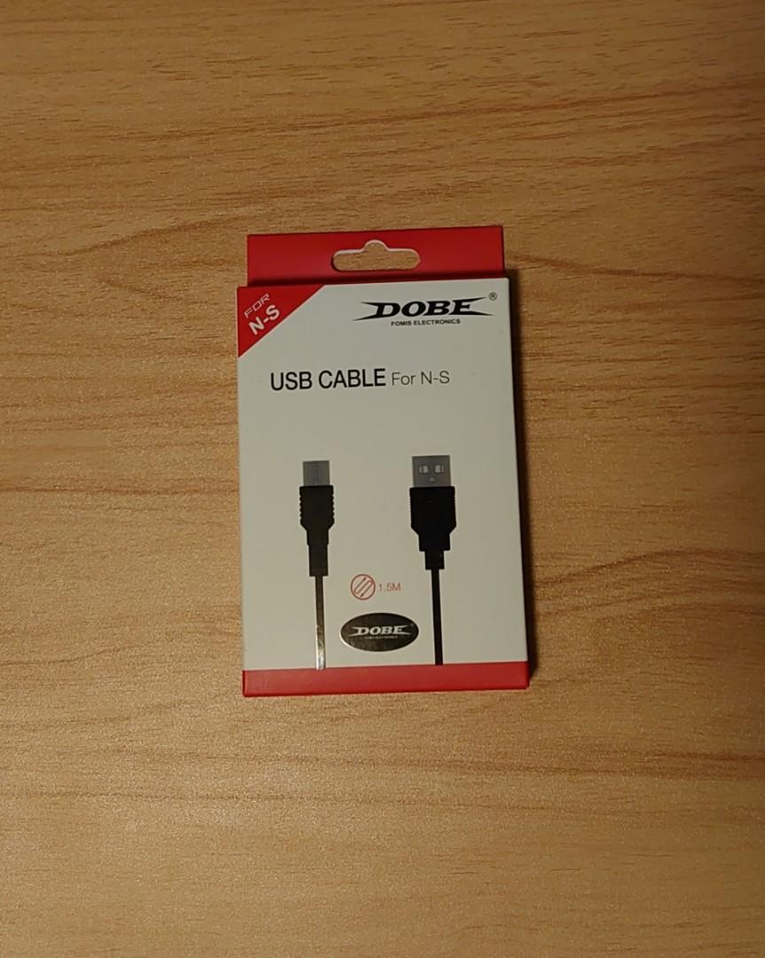 Dobe 任天堂switch充電線type C數據線usb數據充電線tapec充電線1 5m 電子遊戲 遊戲機配件 充電綫及充電器 Carousell