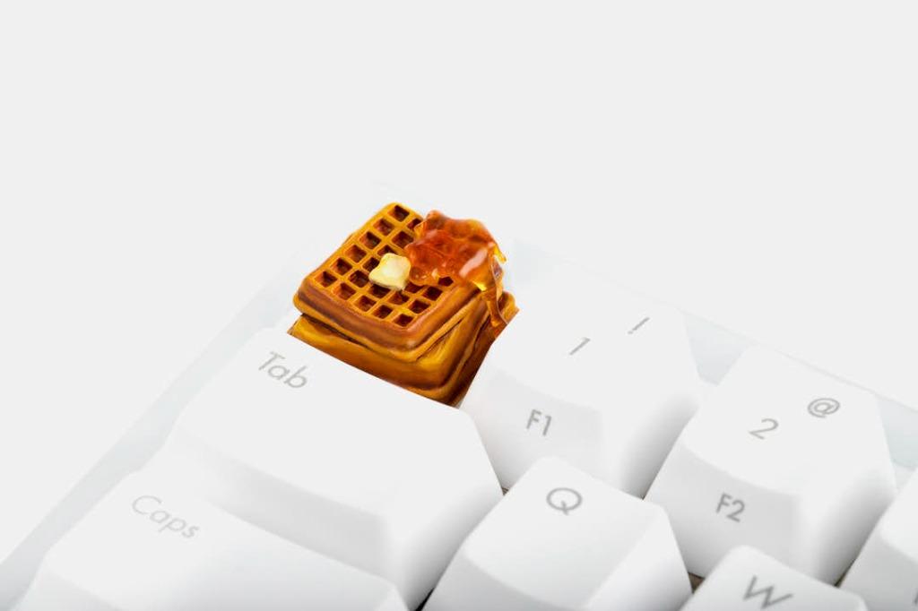 Dwarf Factory Foodie Artisan Keycap - Fluffy Waffle, Computers & Tech ...