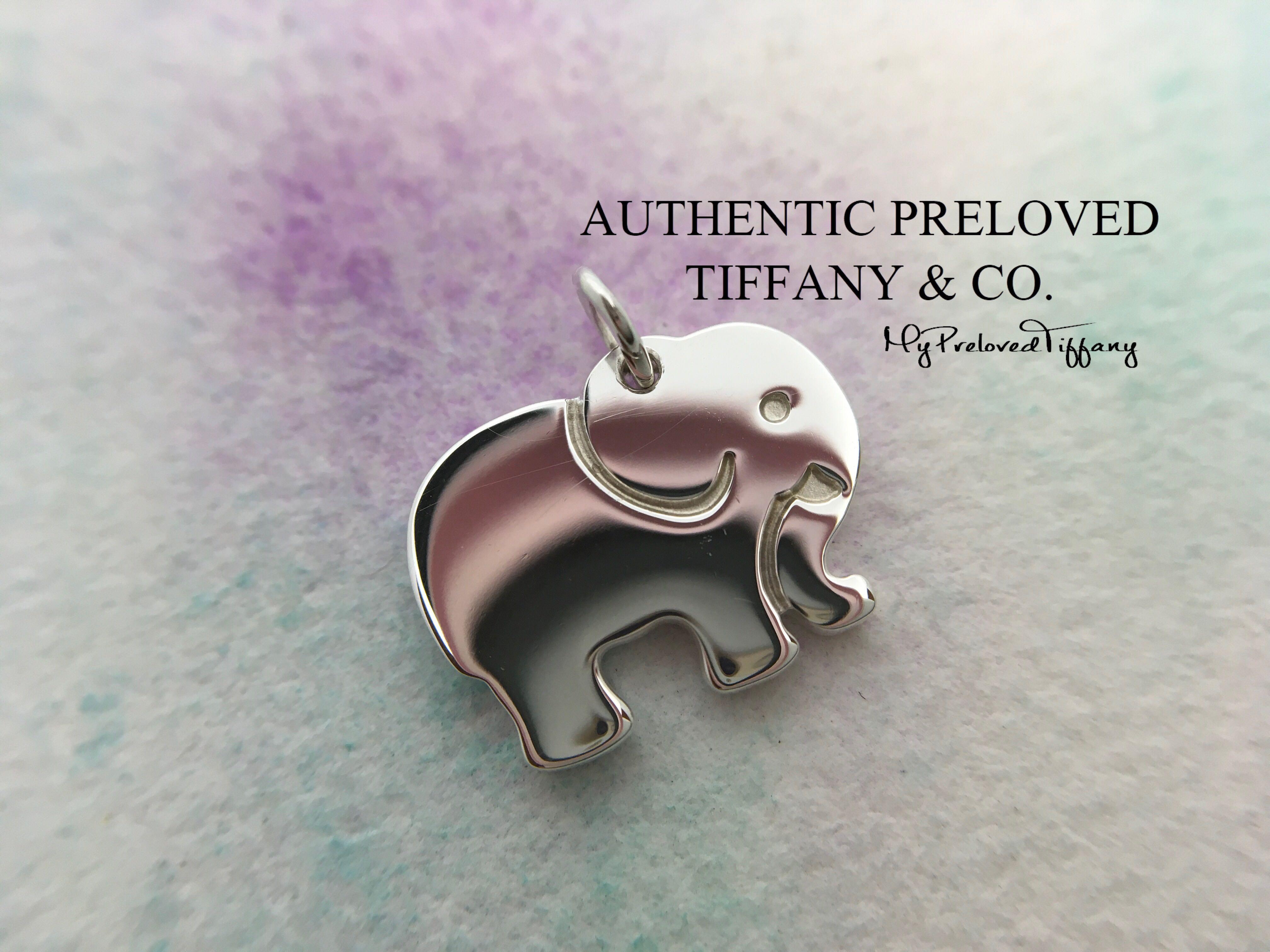 Tiffany elephant outlet never forgets charm