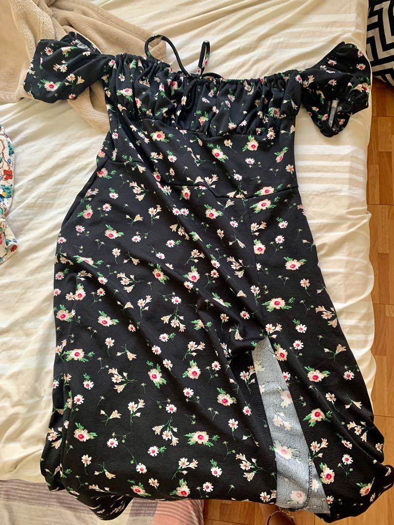Floral dress w/ slit (Category: Dresses) located in San Pedro. Submitted by mattchaaa (Listing ID 1146225255, Image 2). Description: M-XL Brand new , nalabhan lang Pm for faster transactions.