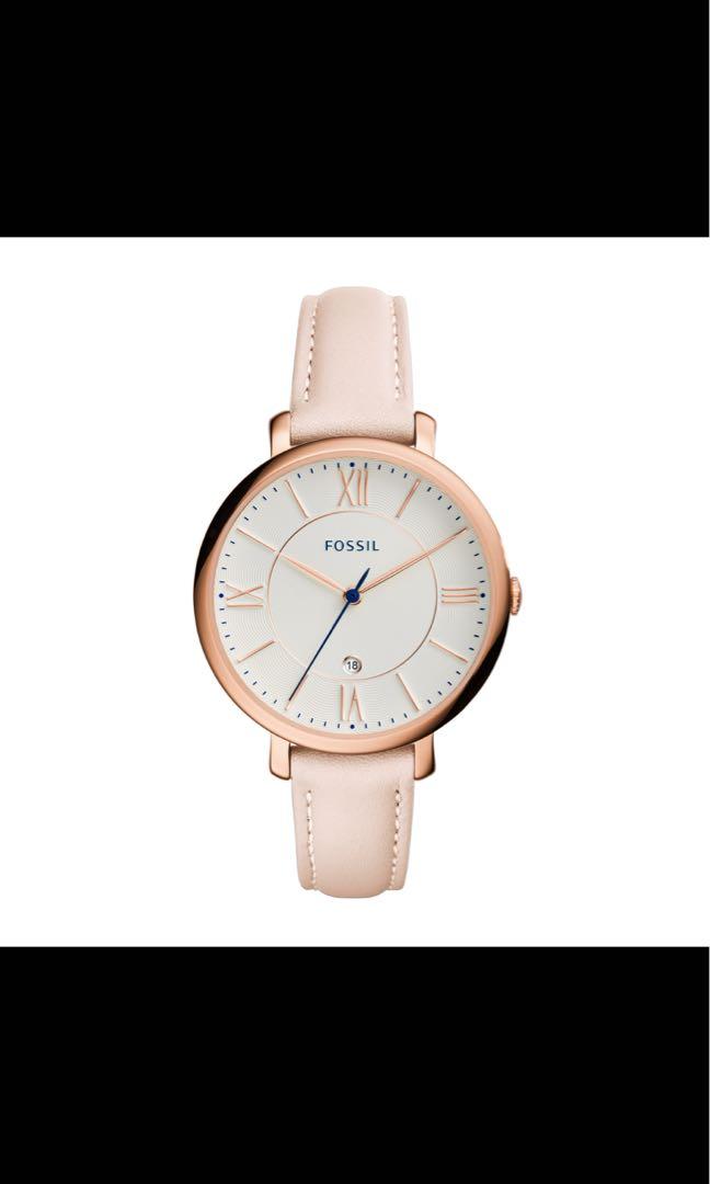 Fossil Jacqueline Date Blush Leather 