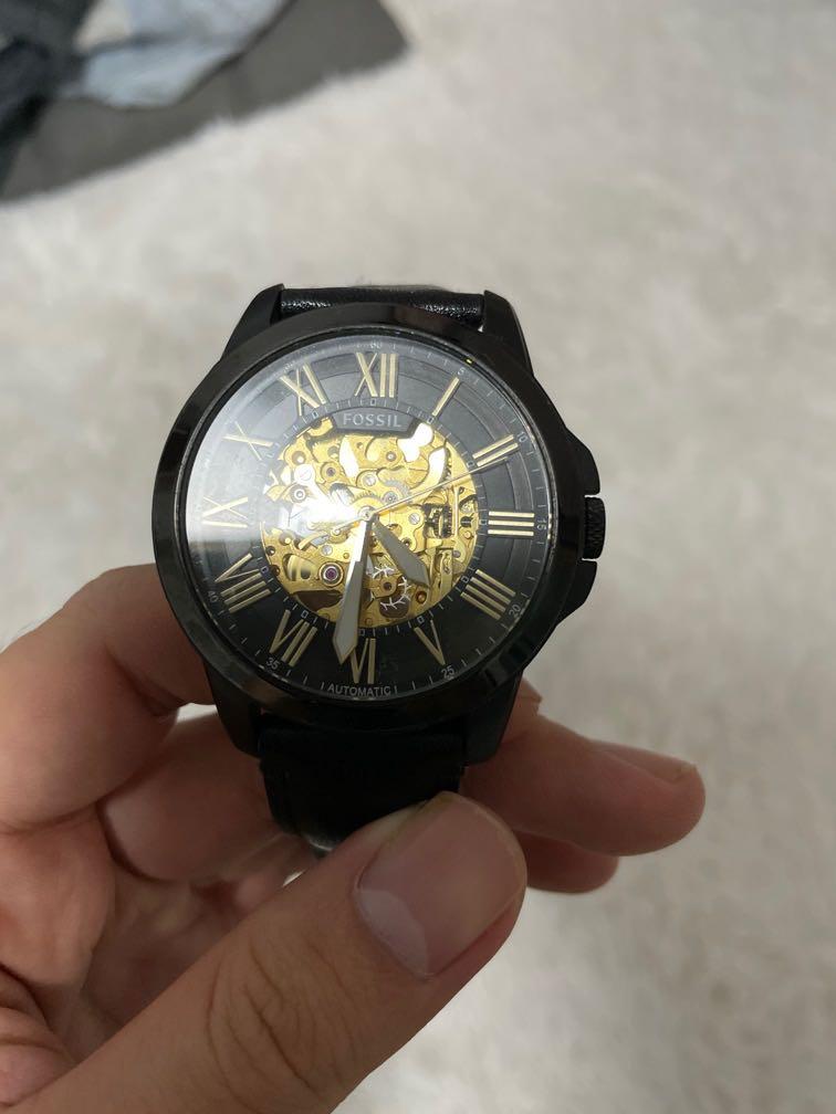 Fossil watch self discount winding