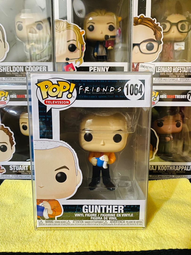 FRIENDS Gunther Funko Pop!, Hobbies 