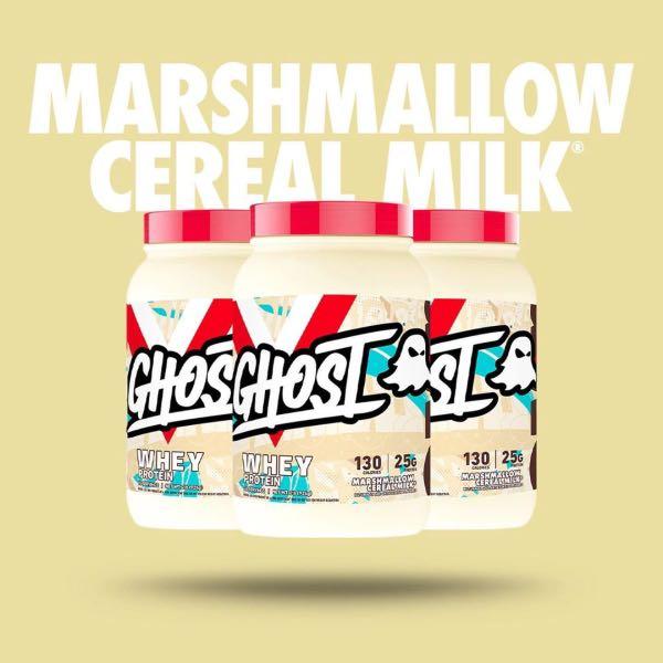Ghost Marshmallow Cereal Milk Protein Powder, Health & Nutrition
