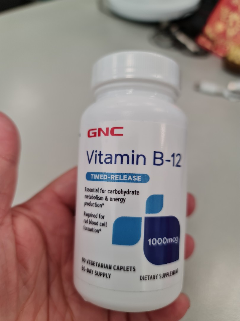 GNC Vitamin B12 expired7/2024, Health & Nutrition, Health Supplements