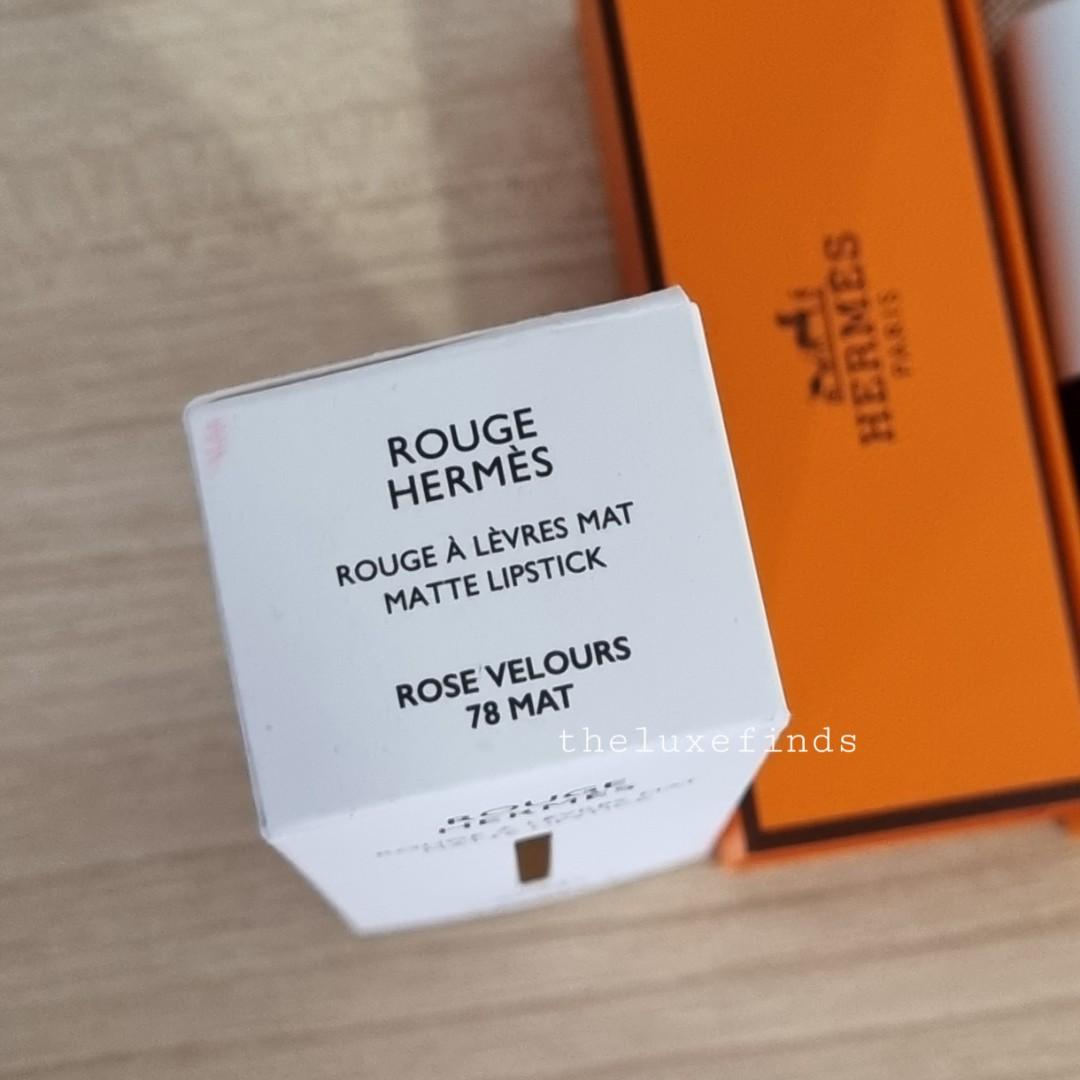 Rouge Hermes Matte Lipstick - #85 Rouge H (Mat) 3.5g/0.12oz