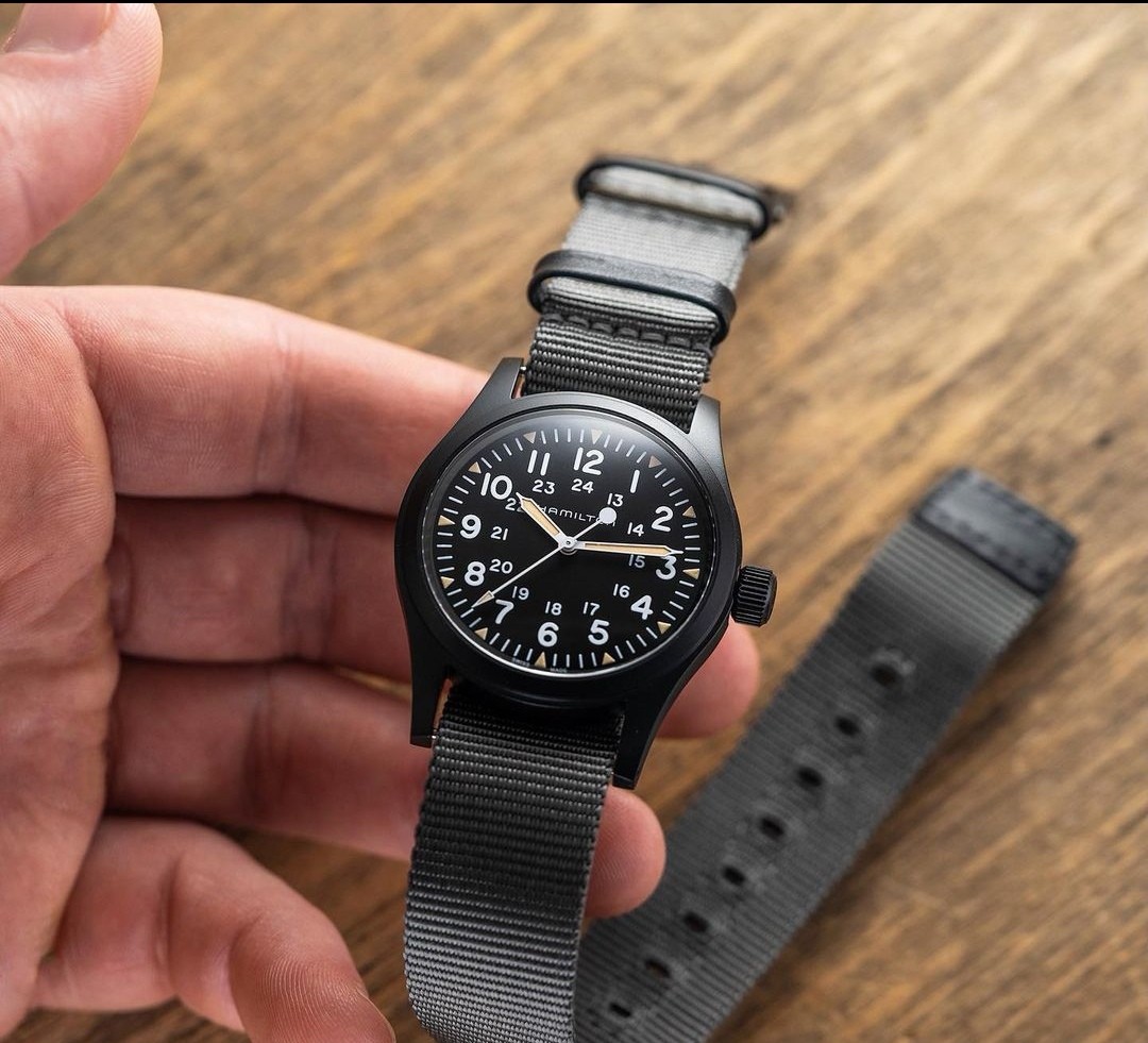Hamilton khaki pvd shop