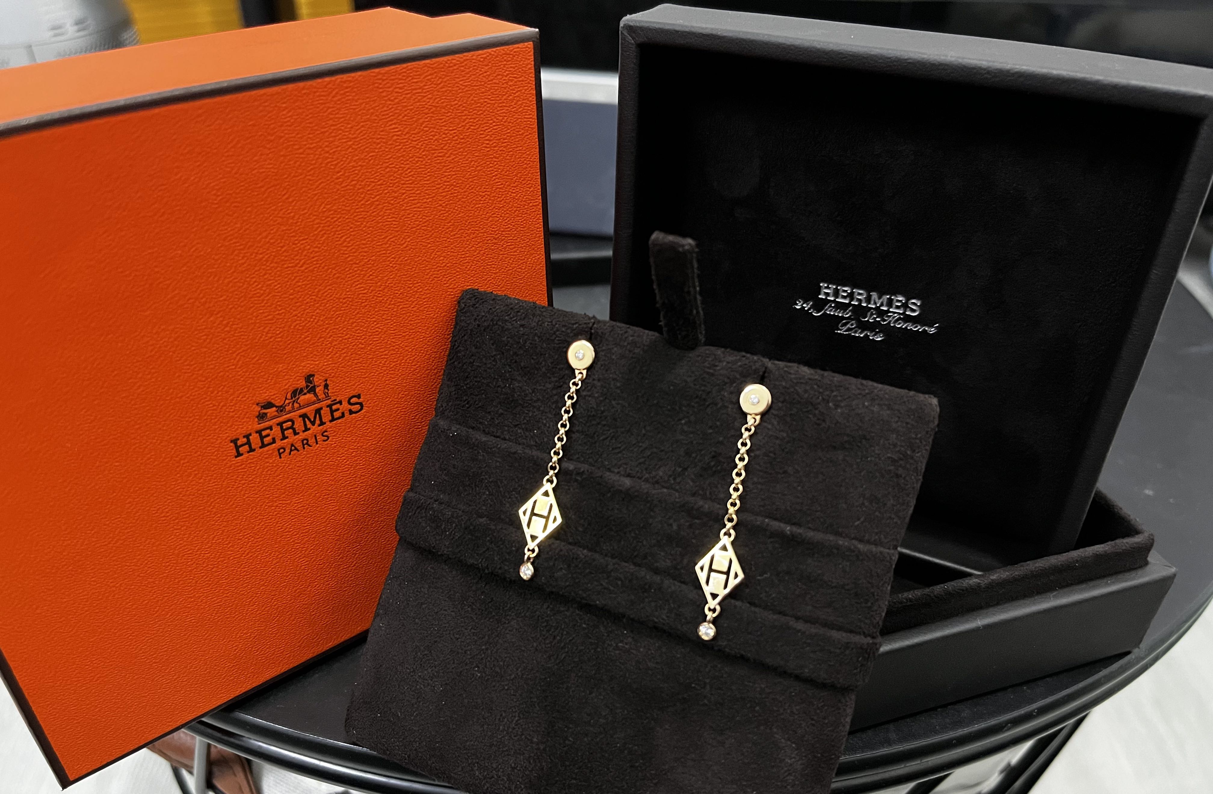 Hermes gambade earrings sales