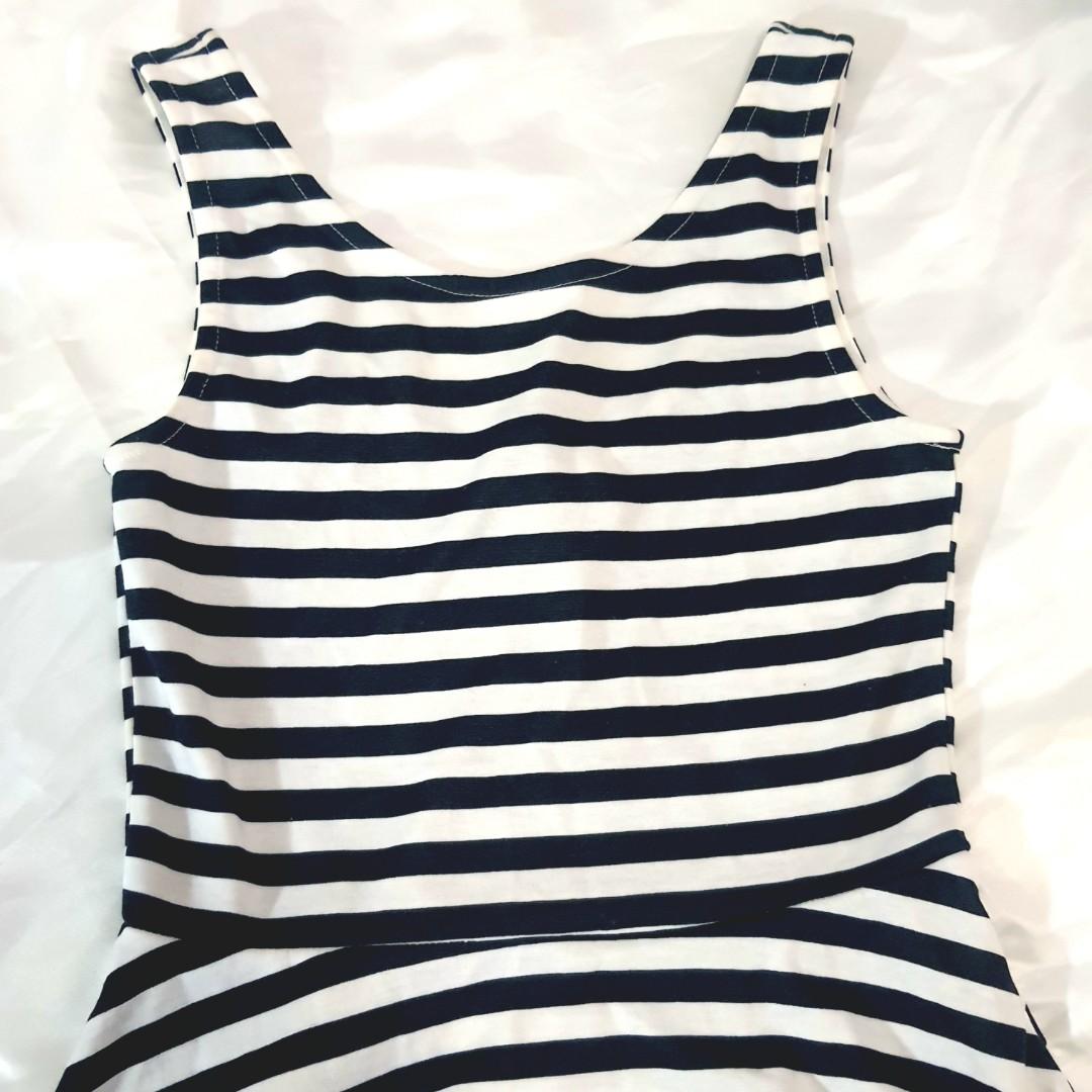 H&M Striped Sunday Dress (Category: Dresses) located in Cavite. Submitted by jiheeshopper (Listing ID 1146220932, Image 1). Description: .