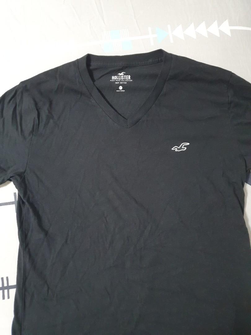 Hollister T shirt XXS black totally brand new Men s Fashion Tops Sets Tshirts Polo Shirts on Carousell