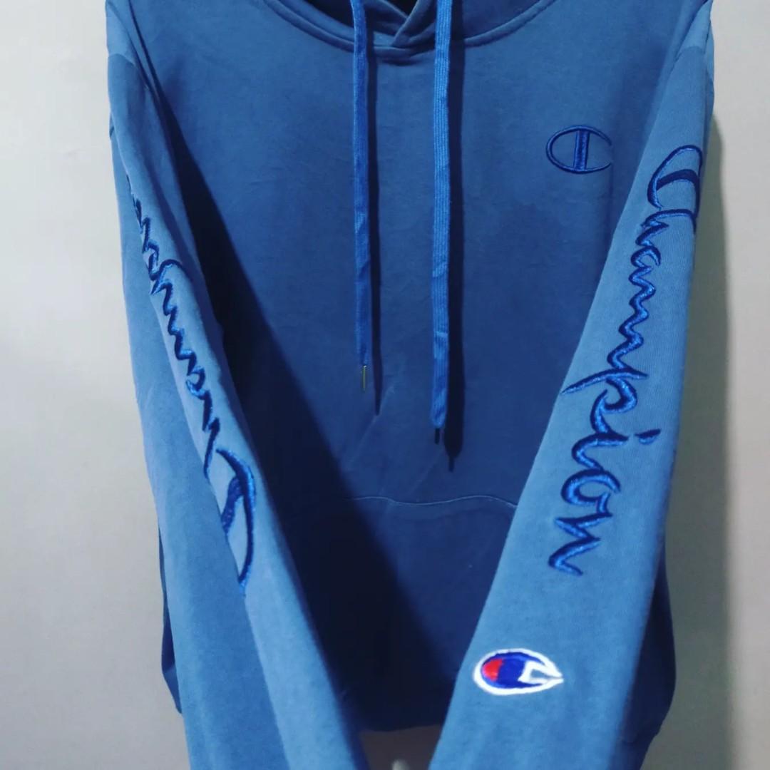 Hoodie Champion USA Bordir Big Logo Bordir