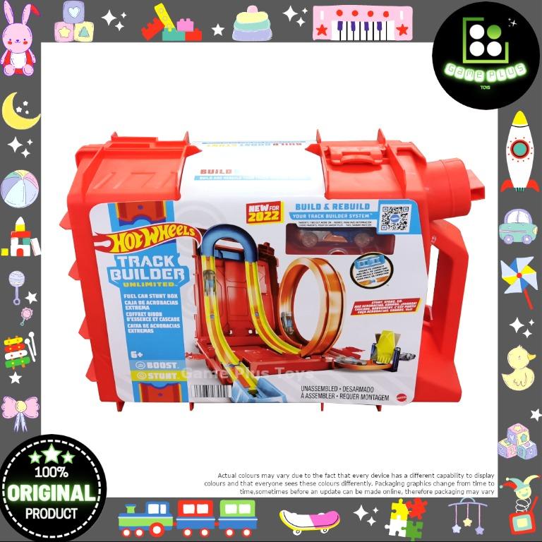 Hot Wheels Track Builder Unlimited Fuel Can Stunt Box Playset