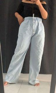 Hw kulot jeans serut  Size 28-32
