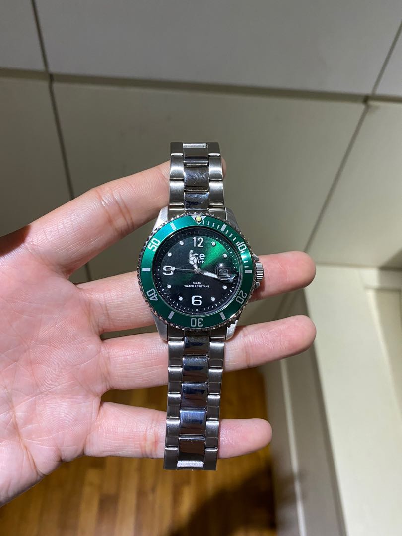 Ice watch ice steel green silver r medium