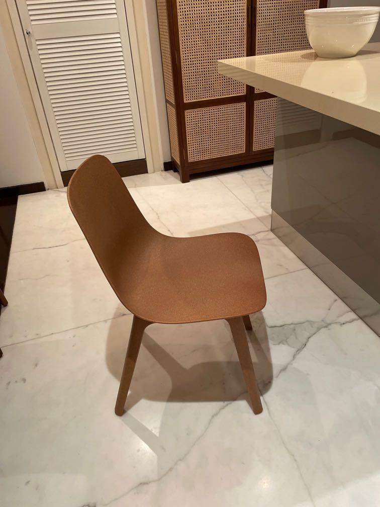 Ikea Odger Brown Dining Chair Ikea Plastic Chairs Stackable Odger