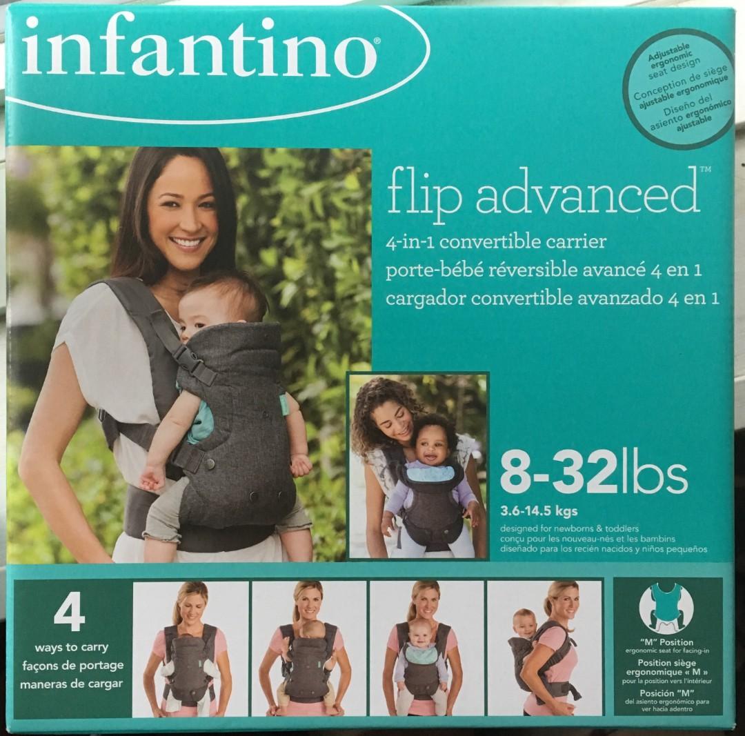 Infantino Flip Advanced Baby Carrier Babies Kids Going Out