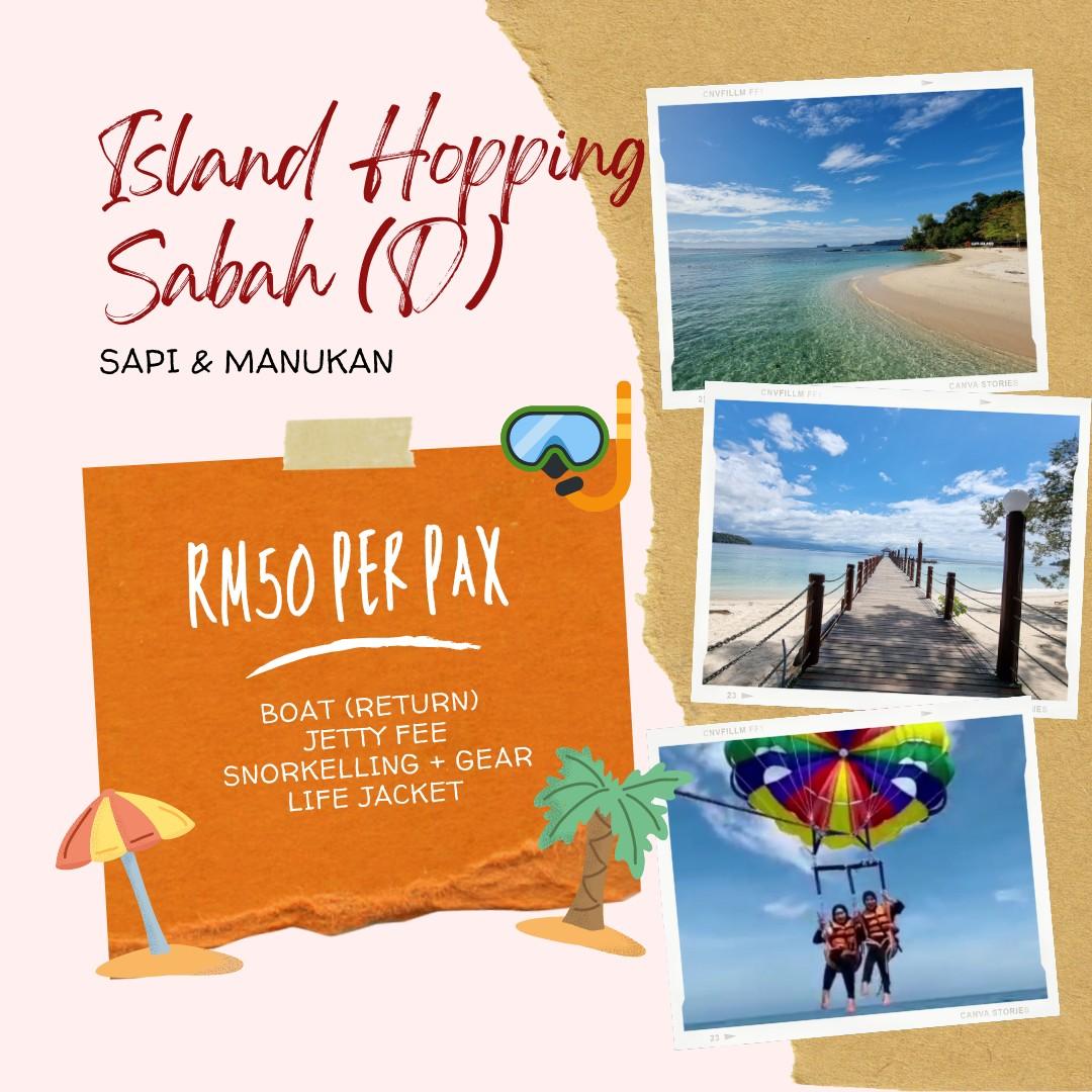 Harga Island Hopping Sabah 