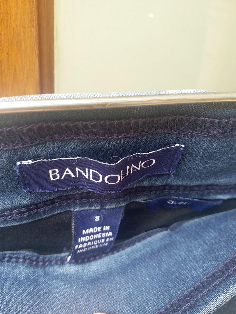 JEANS LEGGING BANDOLINO, Fesyen Wanita 