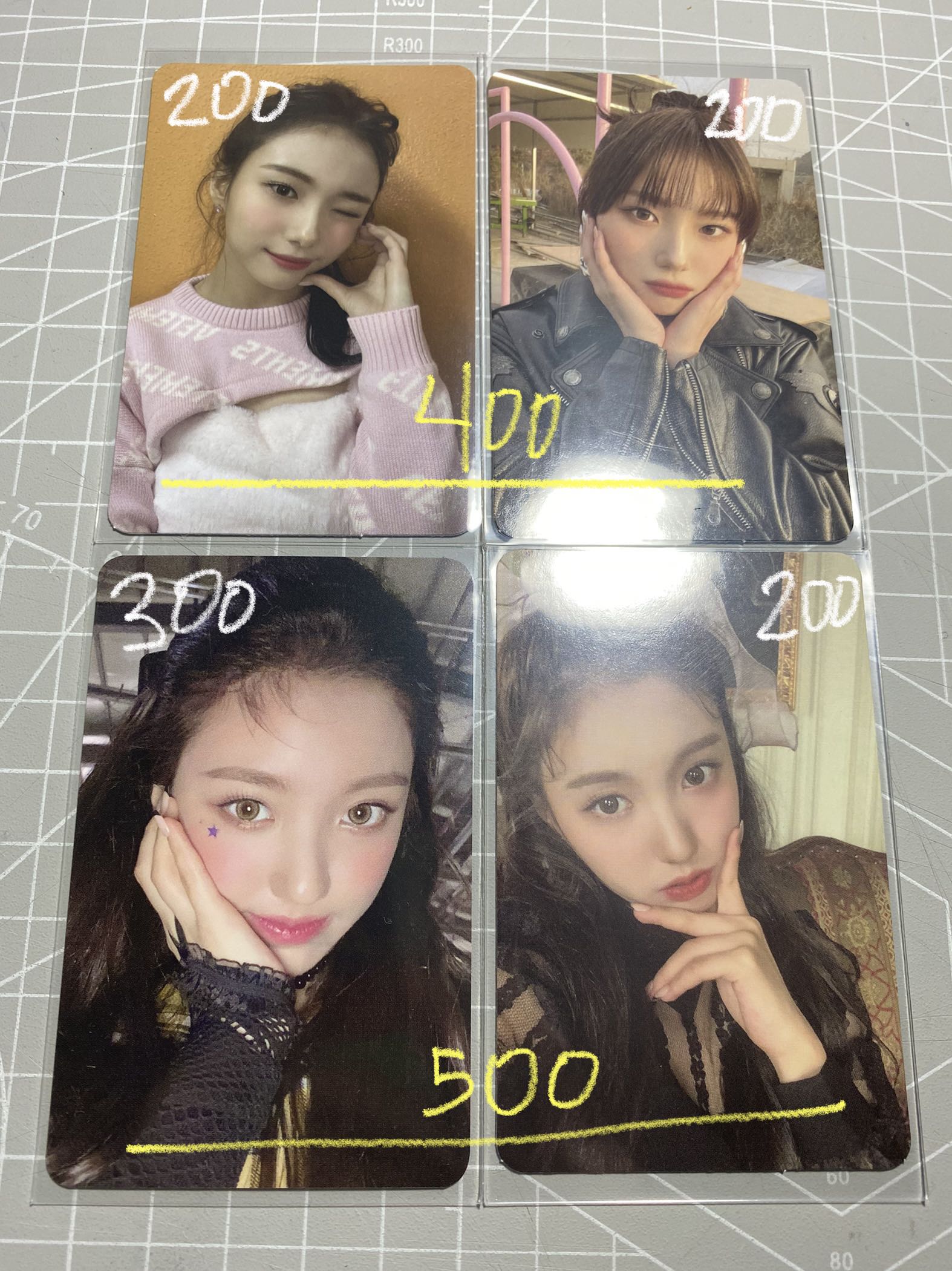kep1er first impact yeseo & youngeun photocards, Hobbies & Toys