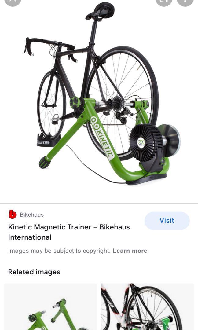 kinetic magnetic bike trainer
