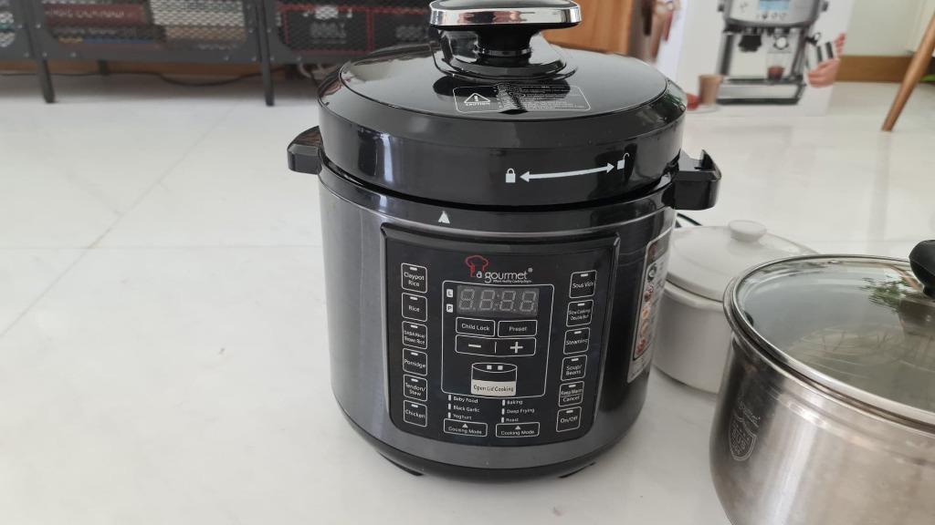 La gourmet 6l online pressure cooker
