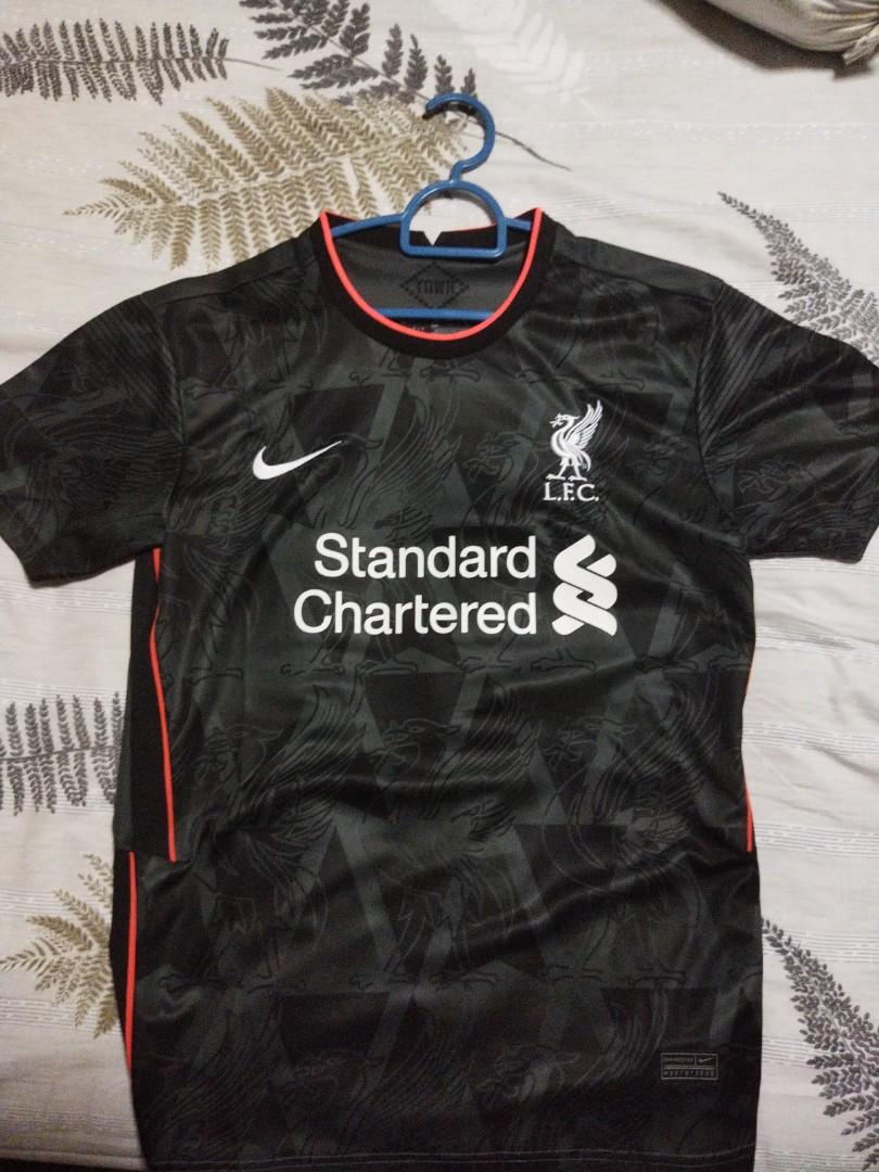 Liverpool black jersey, Sports Equipment, Other Sports Equipment