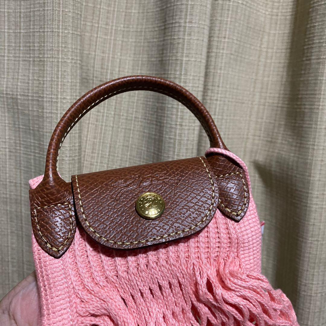 Longchamp Le Pliage Filet XS in Rose (ON HAND), Luxury, Bags & Wallets on  Carousell