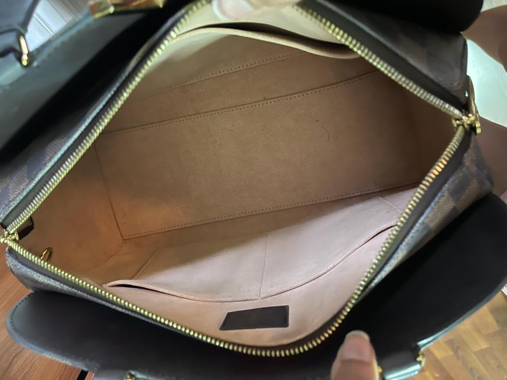 Louis Vuitton 2017 pre-owned Damier Kensington Bowling Tote Bag