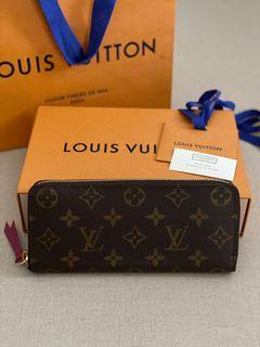 Louis Vuitton LV Clemence Wallet Fuschia monogram 2021