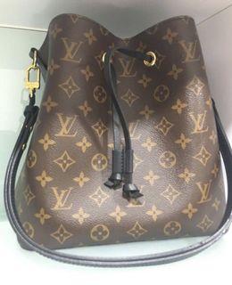 louis vuitton neo noe (black)