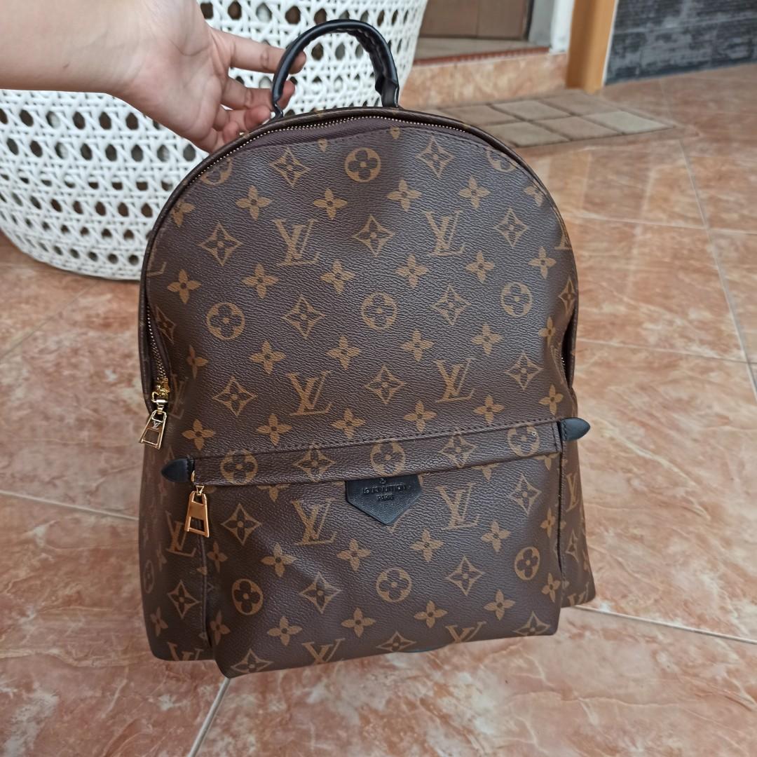 lv louis vuitton ransel backpack bag, Barang Mewah, Tas Dompet
